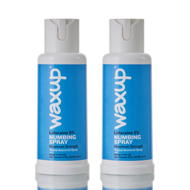Numbing Spray 5% Lidocaine 2 Pack - thatswaxup - - Pre Waxing Skin Care - waxup hair removal wax body waxing kit women and men professional waxing supplies